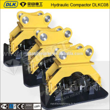 L&#39;excavatrice de Kubota de haute qualité a employé la plate-forme de compacteur de sol de vibration hydraulique